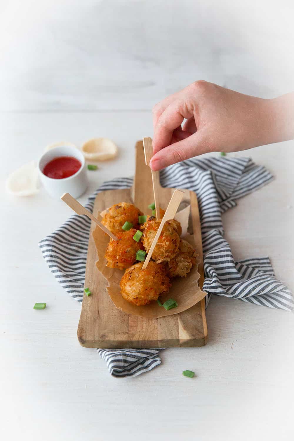 Boulettes de crevette à la thai