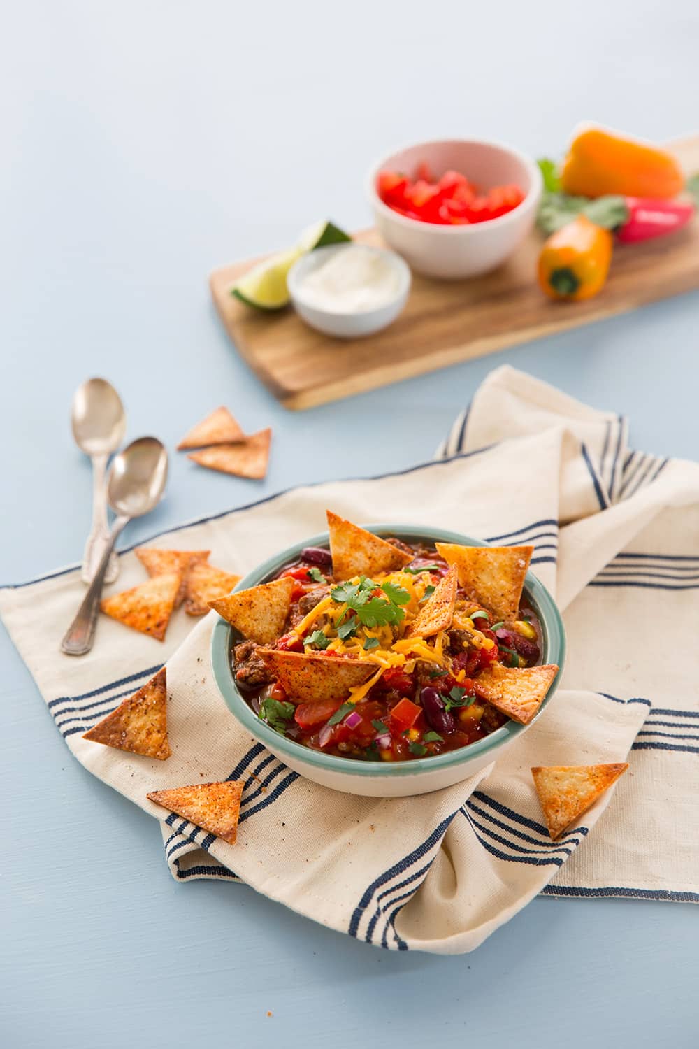 Burrito in a bowl façon chili con carne